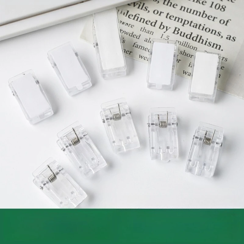 5PCS Transparent Acrylic Pp Clip Plastic Clip Custom Patch DIY Self-adhesive Tape Double-sided Tape Chest Card Document Clip
5PCS Transparent Acrylic Pp Clip Plastic Clip Custom Patch DIY Self-adhesive Tape Double-sided Tape Chest Card Document Clip
