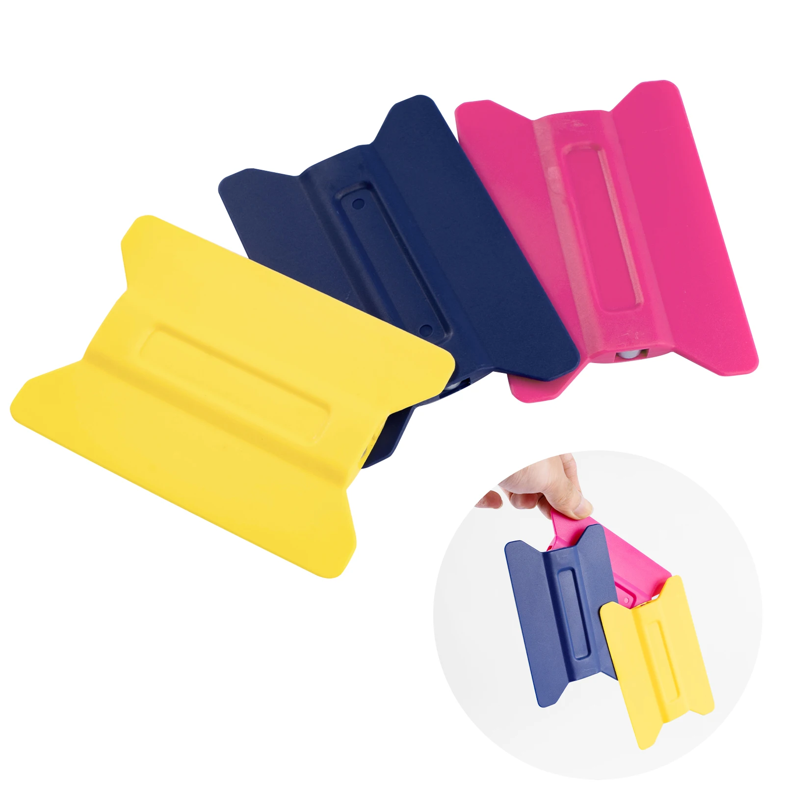 Magnetic Squeegee No Scratch Wing Card Scraper for Car Wrap PPF Anti-slip Vinyl Window Tint Film Installation Applicator Tool
Magnetic Squeegee No Scratch Wing Card Scraper for Car Wrap PPF Anti-slip Vinyl Window Tint Film Installation Applicator Tool