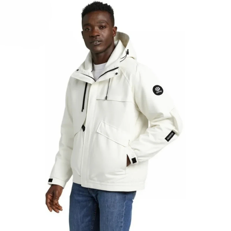 Couple Matching Waterproof Hooded Windbreaker Jacket Men Women Outdoor Sports Hiking Raincoat Multi Functional Casual Coat
Couple Matching Waterproof Hooded Windbreaker Jacket Men Women Outdoor Sports Hiking Raincoat Multi Functional Casual Coat