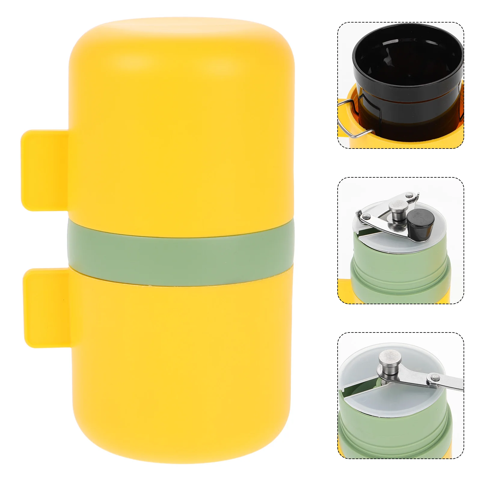 Portable Manual Coffee Grinder 2-In-1 Compact Hand Bean Mill For Camping Travel Adjustable Grinding Size Fine Burr Tool For Home
Portable Manual Coffee Grinder 2-In-1 Compact Hand Bean Mill For Camping Travel Adjustable Grinding Size Fine Burr Tool For Home