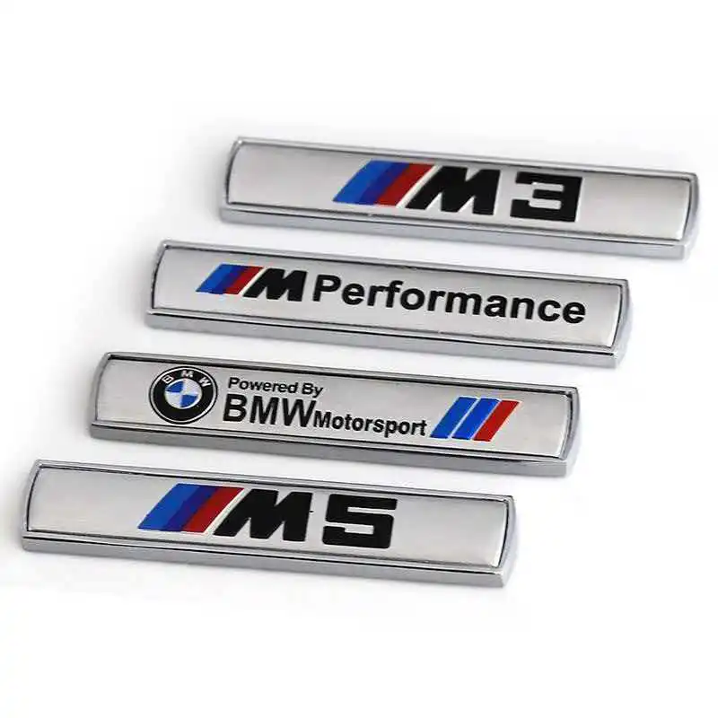 M Side Fender Emblem Stickers for BMW M3/M5/3 Series/5 Series, Side Wing Badge Decor Modification Decals
M Side Fender Emblem Stickers for BMW M3/M5/3 Series/5 Series, Side Wing Badge Decor Modification Decals