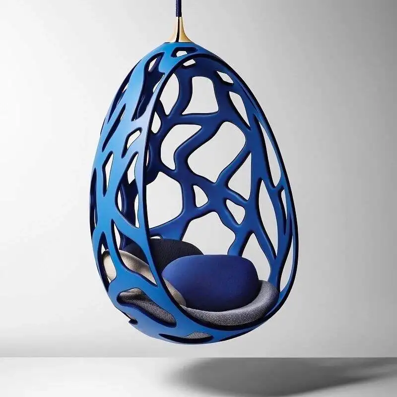 Modern light luxury designer creative hanging cradle hanging chair fiberglass villa bedroom balcony bird's nest swing chair
Modern light luxury designer creative hanging cradle hanging chair fiberglass villa bedroom balcony bird's nest swing chair