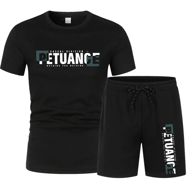 Ensemble de sport décontracté pour homme, tendance été, course à pied, col rond, manches courtes, shorts, respirant et confortab
Ensemble de sport décontracté pour homme, tendance été, course à pied, col rond, manches courtes, shorts, respirant et confortab