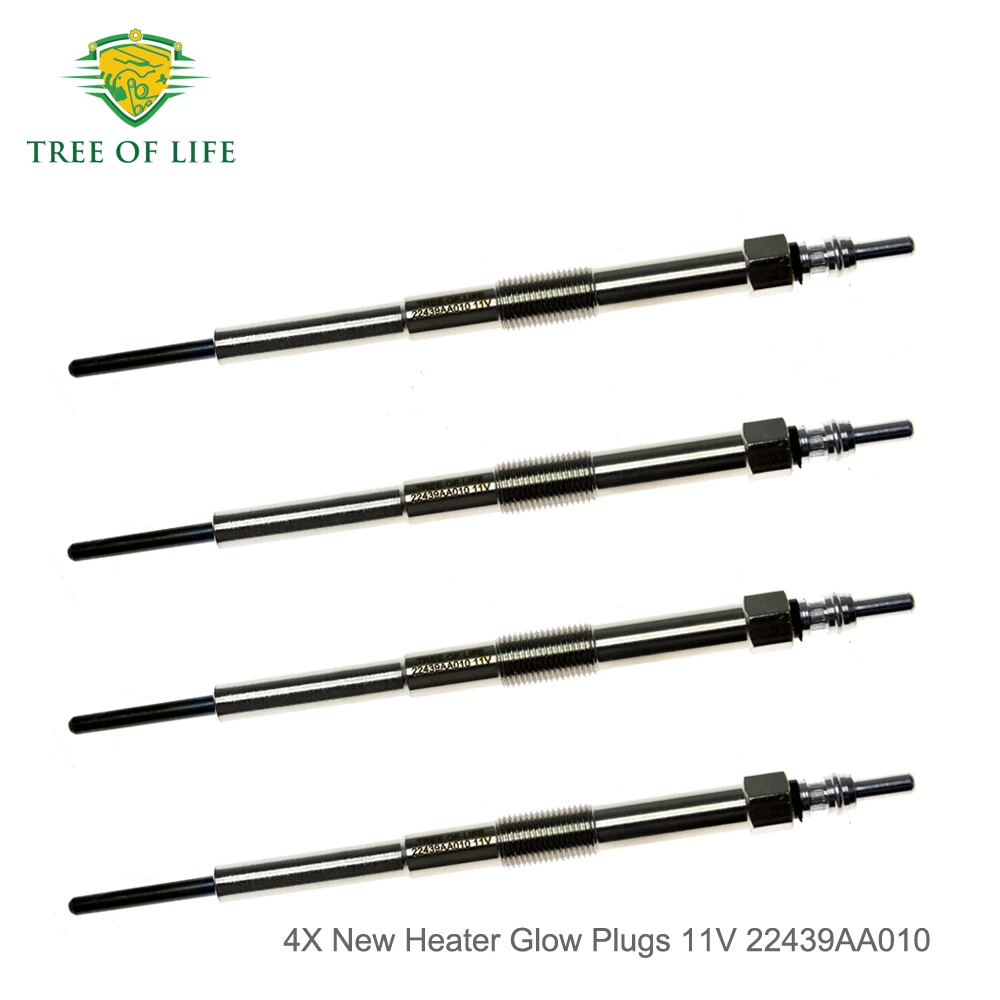 4X New Heater Glow Plugs 11V For Subaru Impreza Legacy IV 2.0 D AWD 2009 2010 2011 2012 2013 Diesel 22439AA010 22439-AA000
4X New Heater Glow Plugs 11V For Subaru Impreza Legacy IV 2.0 D AWD 2009 2010 2011 2012 2013 Diesel 22439AA010 22439-AA000