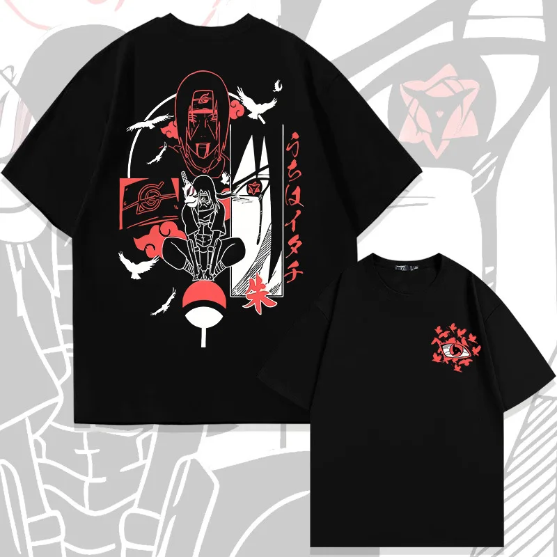 Japanese Naruto Anime 100% Cotton Round Neck T-shirt Short Sleeve Fashion Teenager Short Sleeve Summer Men's Street Casual Tops
Japanese Naruto Anime 100% Cotton Round Neck T-shirt Short Sleeve Fashion Teenager Short Sleeve Summer Men's Street Casual Tops