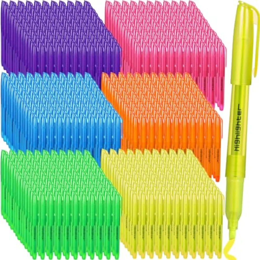 Pcs Highlighter Assorted Colors Bulk Fluorescent Highlighter Markers with Chisel Tip No Bleed Colorful Pens for Office Home Mus
Pcs Highlighter Assorted Colors Bulk Fluorescent Highlighter Markers with Chisel Tip No Bleed Colorful Pens for Office Home Mus