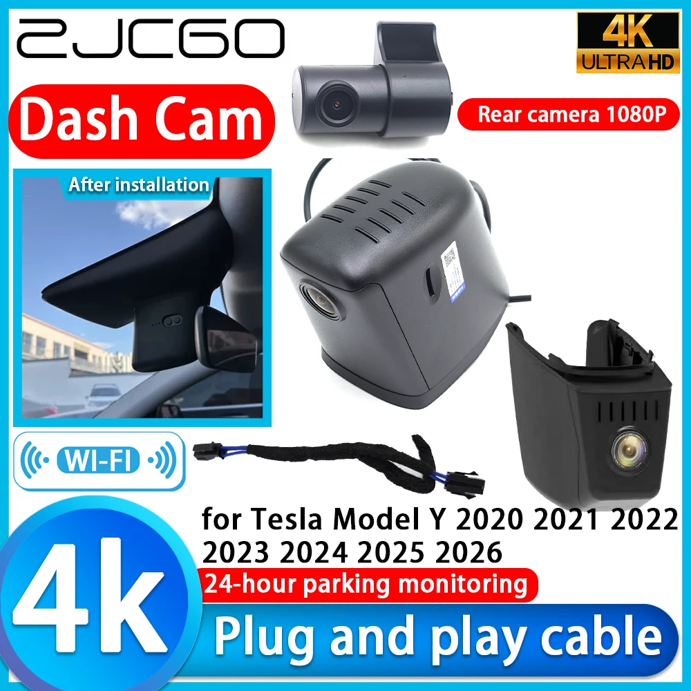 for Tesla Model Y 2020 2021 2022 2023 2024 2025 2026 Wifi 4K DVR Dash Cam Camera Sony Lens Video Recorder Night Vision Monitor
for Tesla Model Y 2020 2021 2022 2023 2024 2025 2026 Wifi 4K DVR Dash Cam Camera Sony Lens Video Recorder Night Vision Monitor