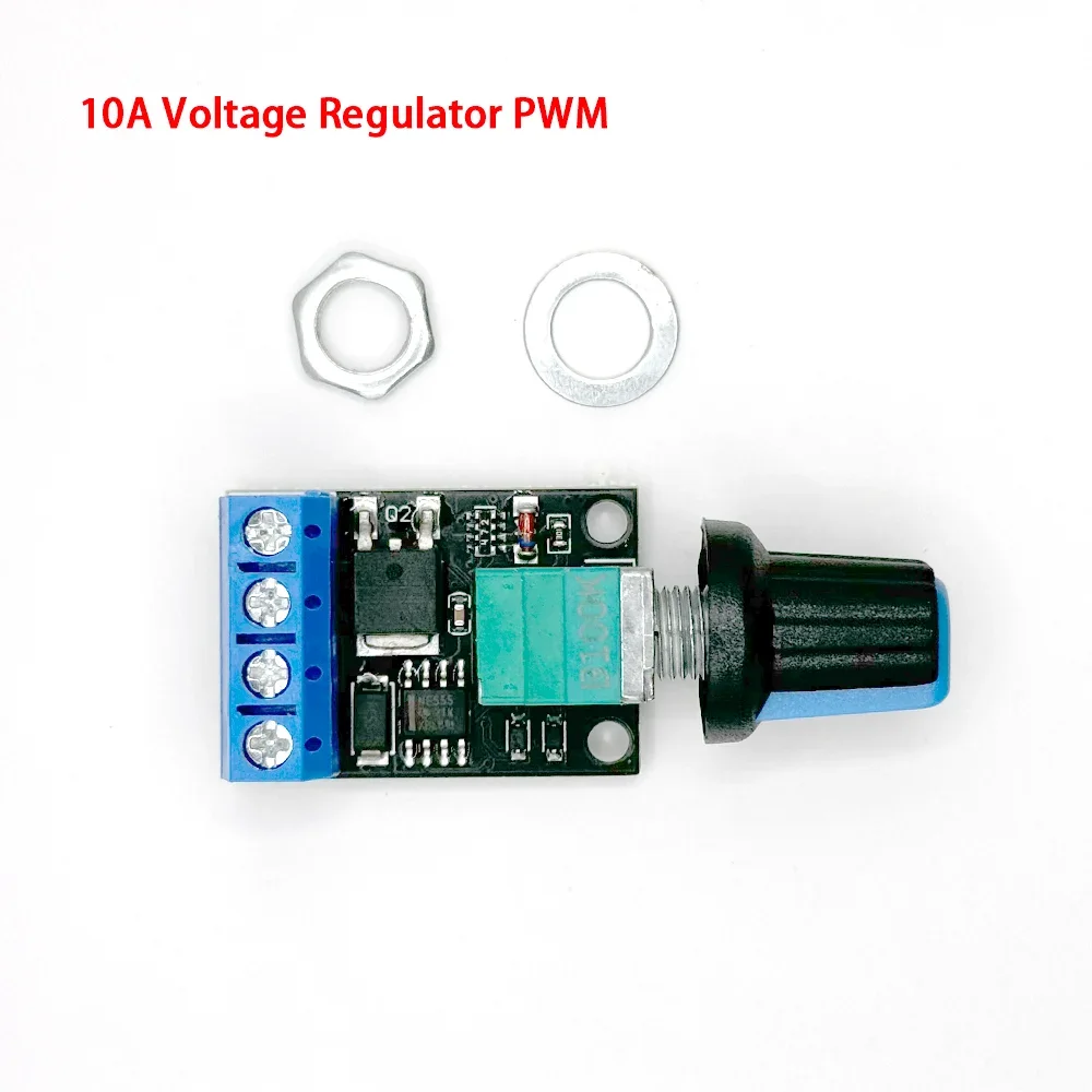 5V 12V 10A Voltage Regulator PWM DC Motor Speed Controller Governor Stepless Speed Regulator LED Dimmer Power Controller module
5V 12V 10A Voltage Regulator PWM DC Motor Speed Controller Governor Stepless Speed Regulator LED Dimmer Power Controller module