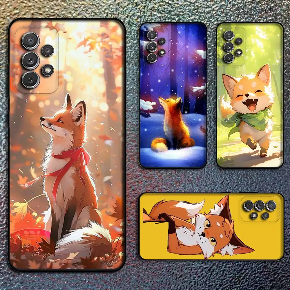 Cute Fox Cartoon Phone Case For Samsung S25,S24,S21,S22,S23,S30,Ultra,S20,Plus,Fe,Lite,Note,10,9,5G Black Cover
Cute Fox Cartoon Phone Case For Samsung S25,S24,S21,S22,S23,S30,Ultra,S20,Plus,Fe,Lite,Note,10,9,5G Black Cover