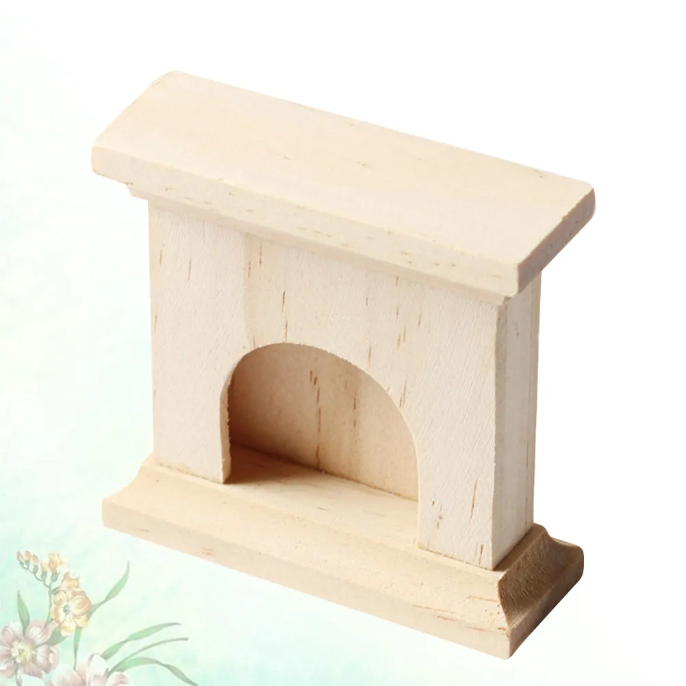 Natural Solid Wood Fireplace Miniature Craft Home Decoration Creative House Accessories Miniature Ornament for Dollhouse
Natural Solid Wood Fireplace Miniature Craft Home Decoration Creative House Accessories Miniature Ornament for Dollhouse