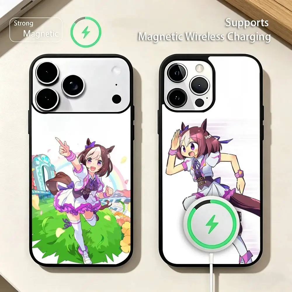 Pretty Derby Cute S-Special Week Phone Case For iPhone17,16,15,14,13,12,11 Plus,Pro Allows magnetic wireless charging
Pretty Derby Cute S-Special Week Phone Case For iPhone17,16,15,14,13,12,11 Plus,Pro Allows magnetic wireless charging