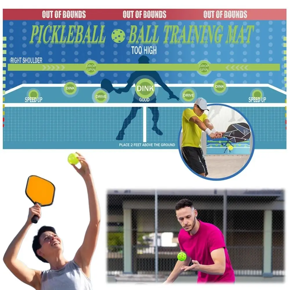 180x89 см Pickleball тренировочные подушечки тренировочный мастер упражнения Pickleball Dink настенный коврик бумажный коврик для плакатов
180x89 см Pickleball тренировочные подушечки тренировочный мастер упражнения Pickleball Dink настенный коврик бумажный коврик для плакатов