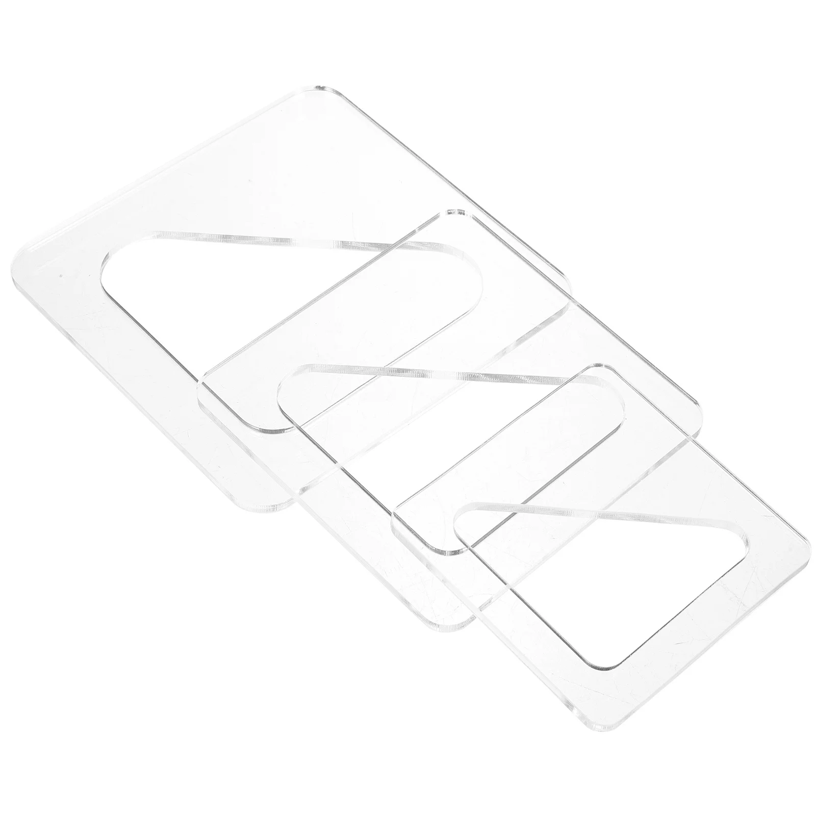 3 Pcs Handle Hole Puncher for Crafts Router Woodworking Inlay Templates Crafting Shaped
3 Pcs Handle Hole Puncher for Crafts Router Woodworking Inlay Templates Crafting Shaped