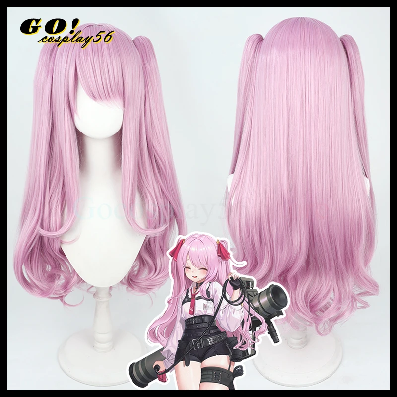 NIKKE Yuni Cosplay Wig Ponytails Game Pink Wavy 80cm Long Synthetic Hair Heat Resistant Curly Headwear
NIKKE Yuni Cosplay Wig Ponytails Game Pink Wavy 80cm Long Synthetic Hair Heat Resistant Curly Headwear