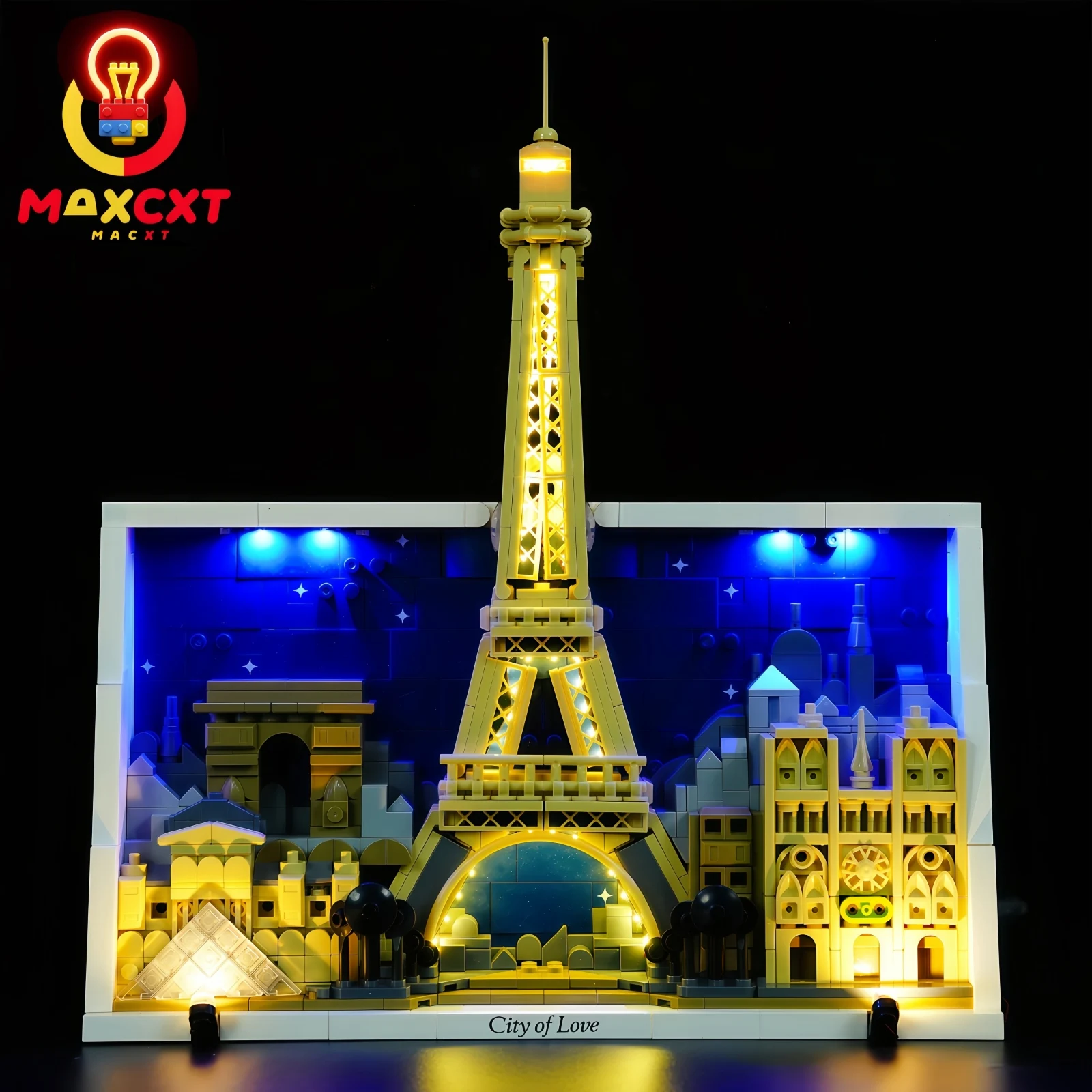 MAXCXT LED Light For LEGO 21064 Paris City of Love Architectural DIY Decorative Lamp Not Include Building Blocks Set
MAXCXT LED Light For LEGO 21064 Paris City of Love Architectural DIY Decorative Lamp Not Include Building Blocks Set