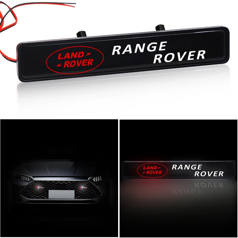 1Pcs Car Decorative LED Light Front Hood Grille Emblem Decor For Land Rover Defender Freelander Discovery 1 2 3 Evoque Range
1Pcs Car Decorative LED Light Front Hood Grille Emblem Decor For Land Rover Defender Freelander Discovery 1 2 3 Evoque Range