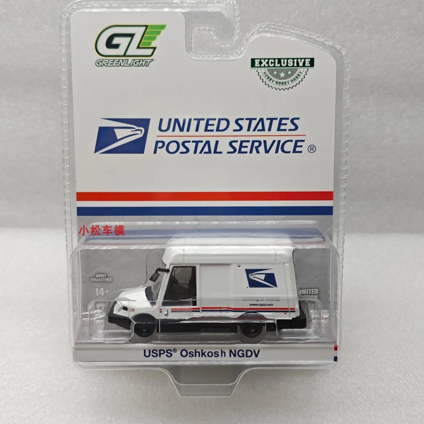 Коллекционная модель автомобиля GreenLight 1:64 US Postal Service Next Generation Delivery Vehicle (NGDV) 30530 из литого под давлением сплава
Коллекционная модель автомобиля GreenLight 1:64 US Postal Service Next Generation Delivery Vehicle (NGDV) 30530 из литого под давлением сплава