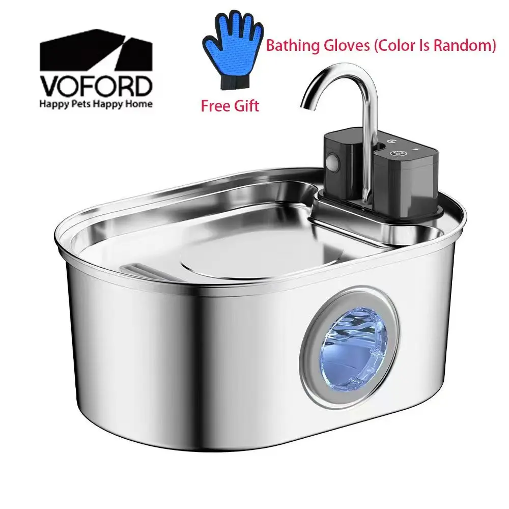 3,2 л фонтан для кошек из нержавеющей стали, беспроводной датчик, умный автоматический диспенсер для воды для домашних животных для кошек, собак, поилка для домашних животных
3,2 л фонтан для кошек из нержавеющей стали, беспроводной датчик, умный автоматический диспенсер для воды для домашних животных для кошек, собак, поилка для домашних животных