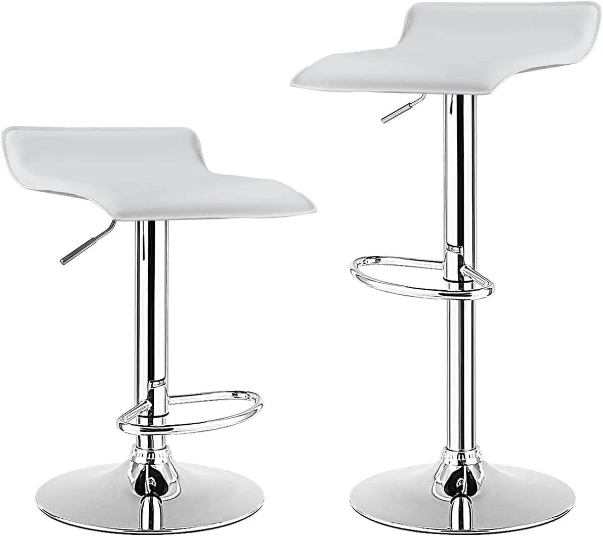Bar Stools Set Of 2 Swivel Bar Stools Height Adjustable Backl Bar Stools, Pu Leather & Chrome Base, Modern Bar Chairs For
Bar Stools Set Of 2 Swivel Bar Stools Height Adjustable Backl Bar Stools, Pu Leather & Chrome Base, Modern Bar Chairs For