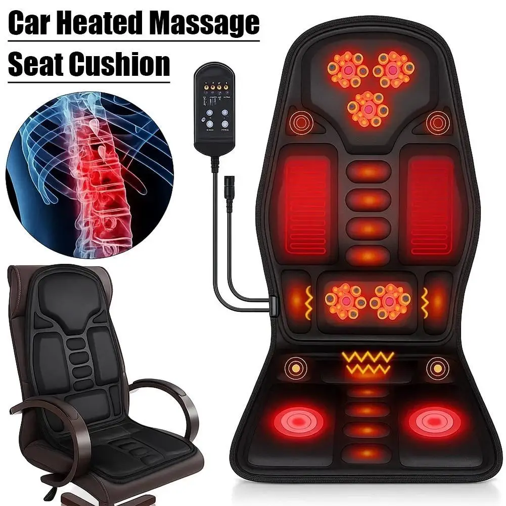 Electric Back Massager Infrared Full-Body Massage Chair Cushion Winter Household Cushion Heated Car Seat Cushion Cover Universal
Electric Back Massager Infrared Full-Body Massage Chair Cushion Winter Household Cushion Heated Car Seat Cushion Cover Universal