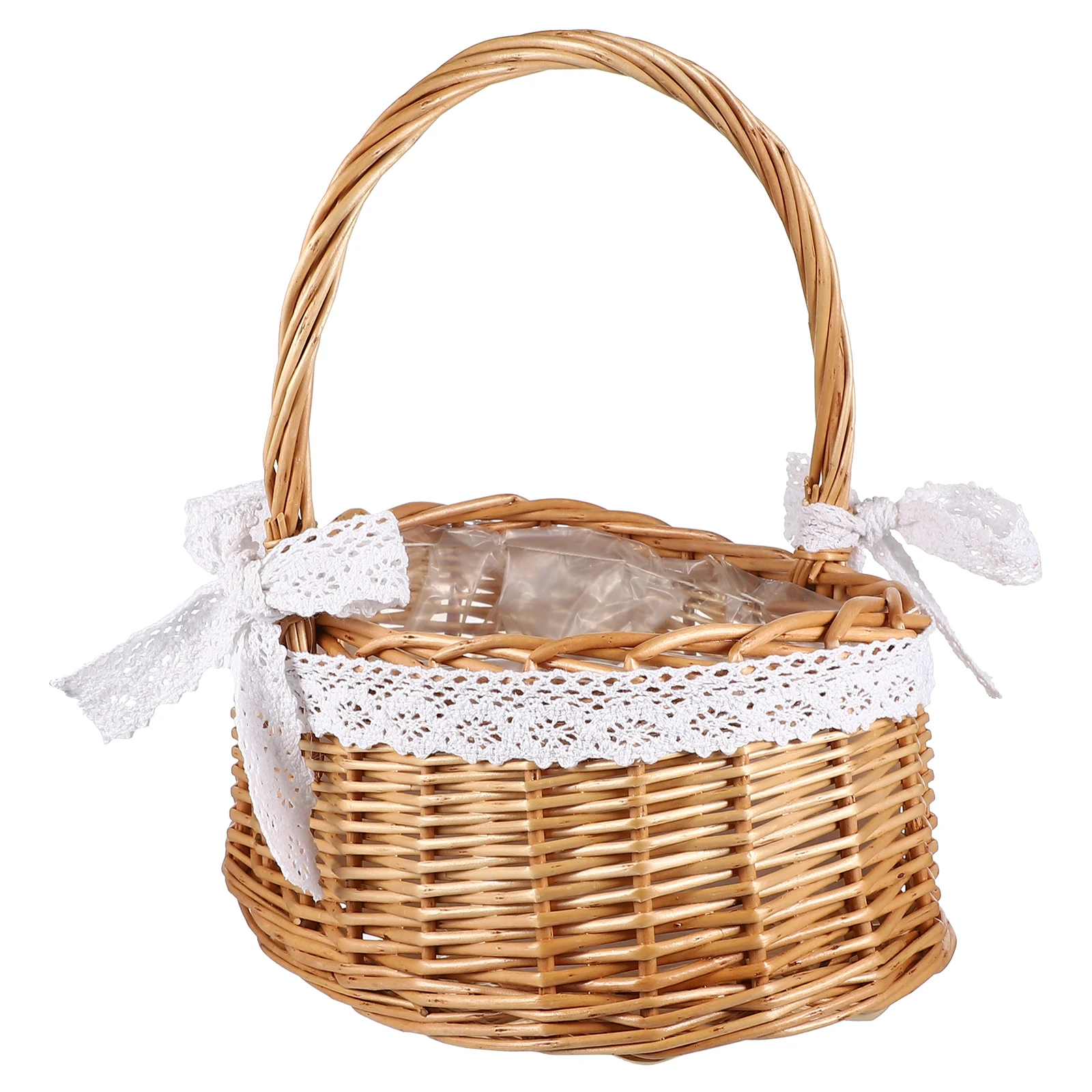Woven Basket Friendly Portable Basket Storage Large Capacity Portable Sundries Wooden Desktop Lace H
Woven Basket Friendly Portable Basket Storage Large Capacity Portable Sundries Wooden Desktop Lace H