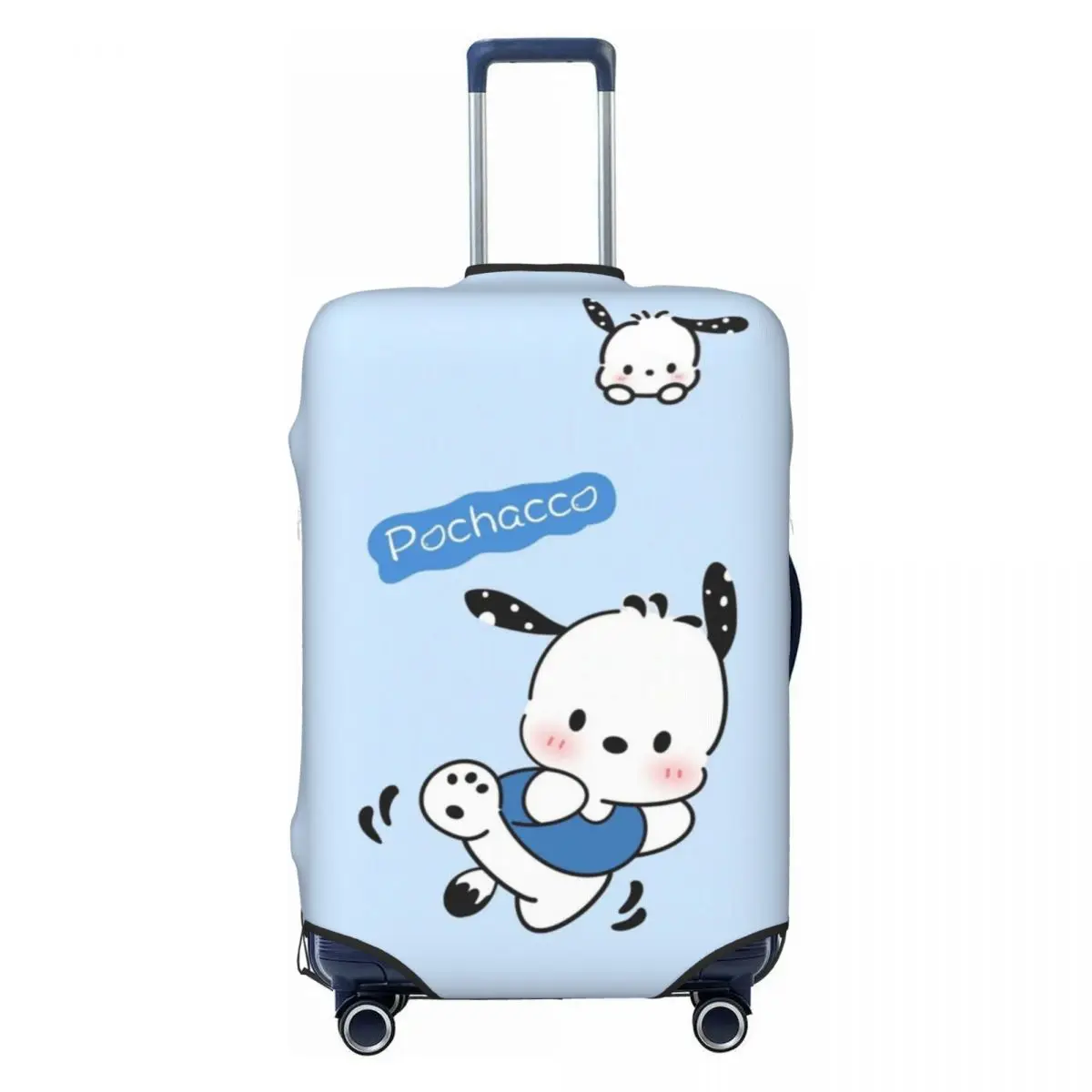 Пользовательский чехол для дорожного багажа с героями мультфильмов Pochacco, эластичный защитный чехол для чемодана, подходит для 18-32 дюймов
Пользовательский чехол для дорожного багажа с героями мультфильмов Pochacco, эластичный защитный чехол для чемодана, подходит для 18-32 дюймов