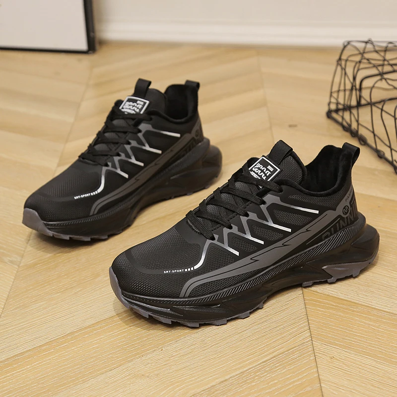 Mens Running Shoes New Flat Comfortable Outdoor Sports Anti Slip Sneakers Thick Bottom Cushioning Trendy Walking Shoes for Men
Mens Running Shoes New Flat Comfortable Outdoor Sports Anti Slip Sneakers Thick Bottom Cushioning Trendy Walking Shoes for Men