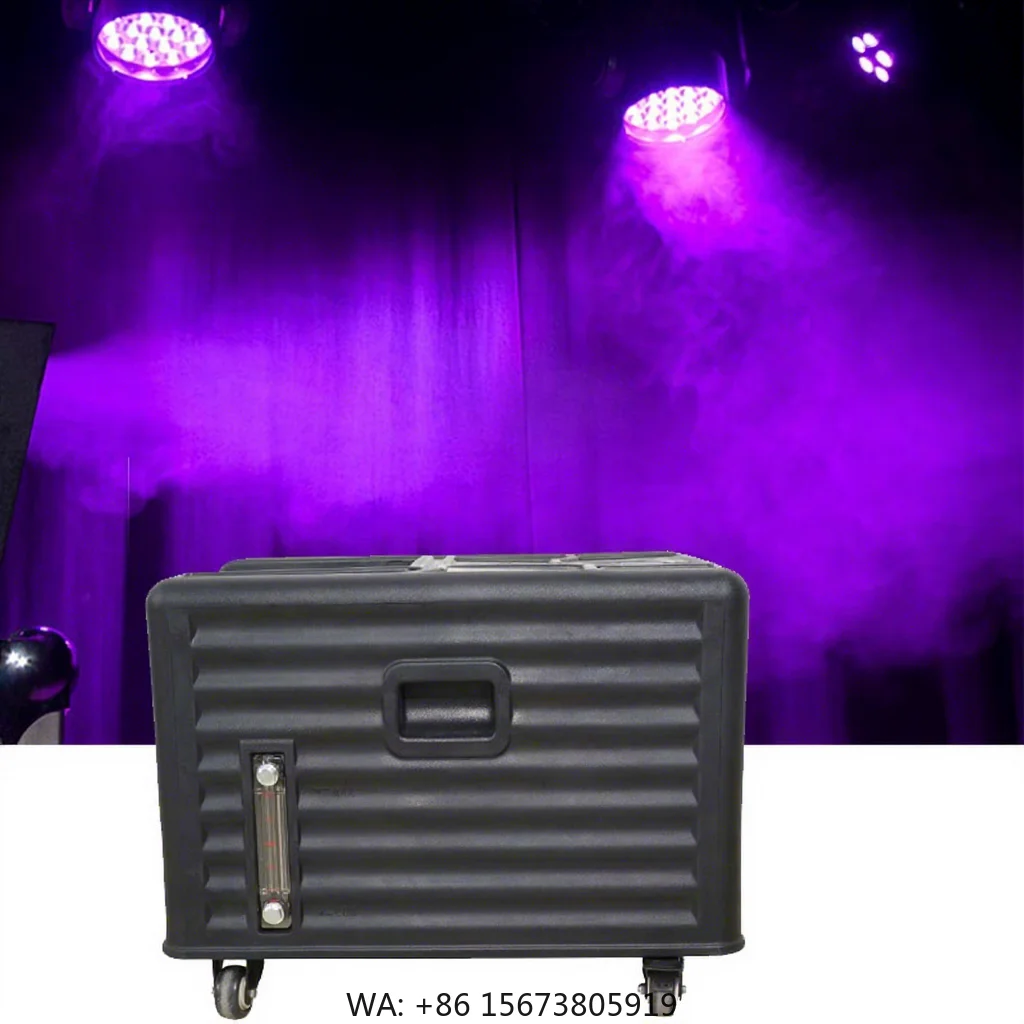 Topflashstar Water Base 3500W Haze Machine with DMX Remote Control Waterproof Outdoor Smoke Machine for Wedding Disco Party Club