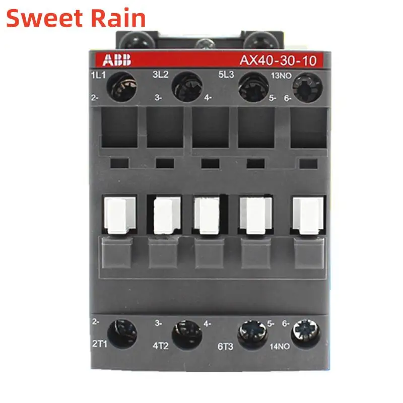 AX40-30-10 AX40-30-01 40A 3P AC Contactor AX40-30-10 AX40-30-01 Coil Voltage AC220V AC110V AC24V AC380V
AX40-30-10 AX40-30-01 40A 3P AC Contactor AX40-30-10 AX40-30-01 Coil Voltage AC220V AC110V AC24V AC380V