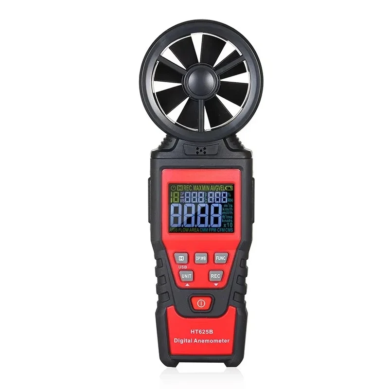 Handheld USB Digital Anemometer Electronic Anemometer Tester
Handheld USB Digital Anemometer Electronic Anemometer Tester