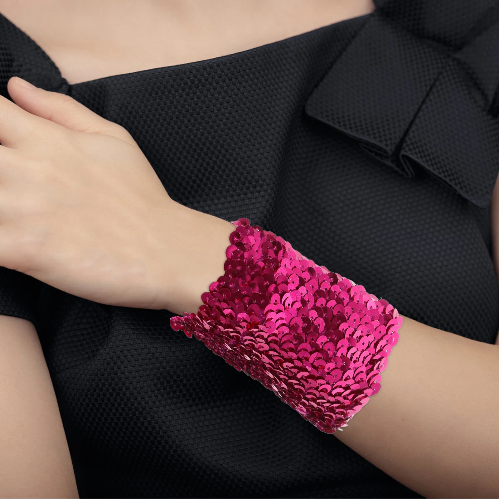 Mermaid Sequin Bracelet Reversible Color Slap Wristband Girls Jewelry Party Favors Birthday Gift Adjustable Cloth Lined Toy 
Mermaid Sequin Bracelet Reversible Color Slap Wristband Girls Jewelry Party Favors Birthday Gift Adjustable Cloth Lined Toy