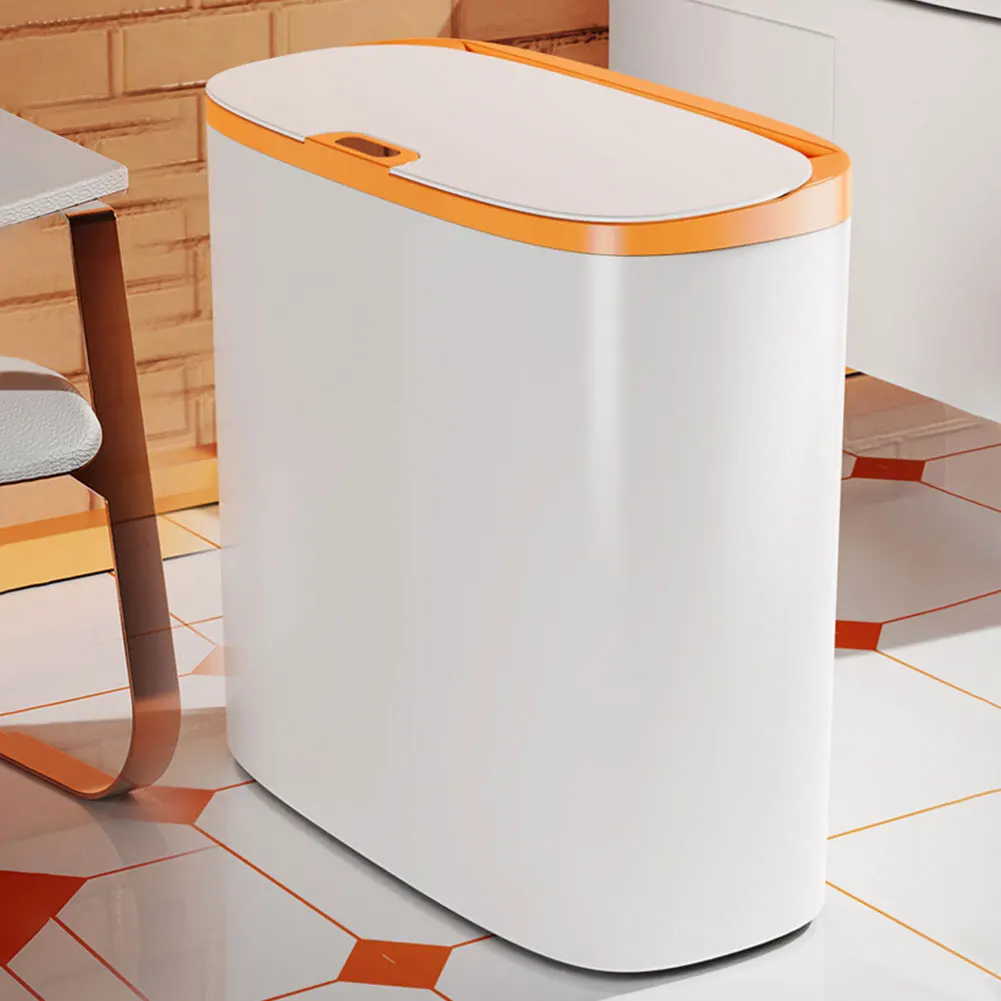 Automatic Sensor Sealed Garbage Can Large Capacity Narrow Seam Storage Bucket with Lid Multifunction Bathrom Accessories
Automatic Sensor Sealed Garbage Can Large Capacity Narrow Seam Storage Bucket with Lid Multifunction Bathrom Accessories
