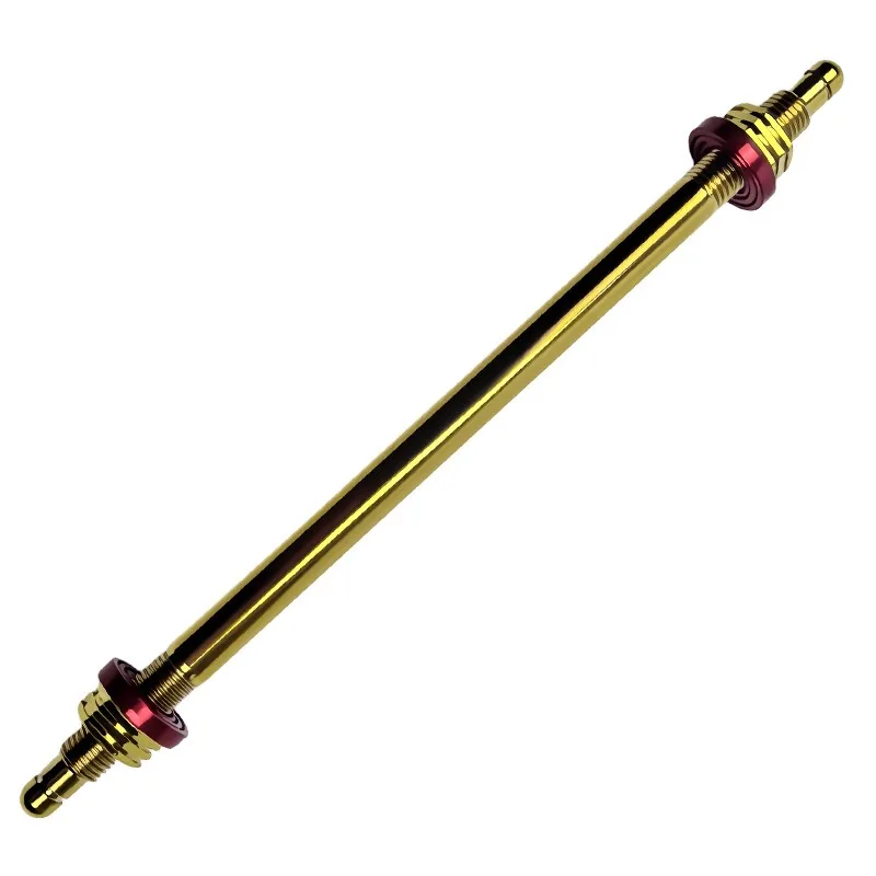 Motorcycle Front Wheel Axle Modified Screw Rod Front Fork Carbon Steel Titanium-burned Bearing Golden Central Axle Core
Motorcycle Front Wheel Axle Modified Screw Rod Front Fork Carbon Steel Titanium-burned Bearing Golden Central Axle Core