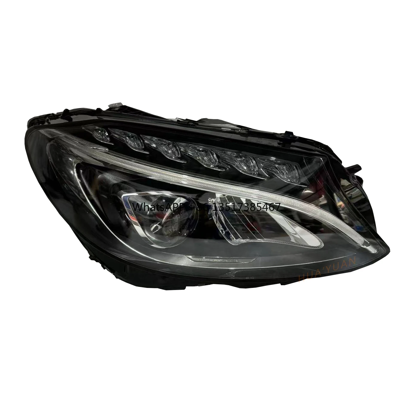 Factory Cheap Price Single Lens Replacement Car Headlight Headlamp for W205 C200 2015-2018 Years Halogen to LED Headlight
Factory Cheap Price Single Lens Replacement Car Headlight Headlamp for W205 C200 2015-2018 Years Halogen to LED Headlight