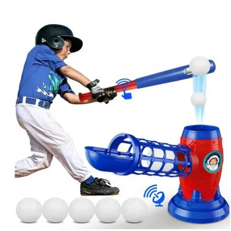 Parent-child Interactive Kids Baseball Set Electric Remote Control Pitching Machine Space Style Sport Training Toy for Kids 3+ Y
Parent-child Interactive Kids Baseball Set Electric Remote Control Pitching Machine Space Style Sport Training Toy for Kids 3+ Y