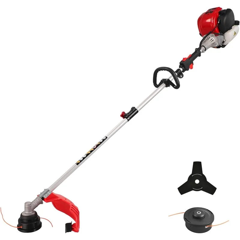 PowerSmart 4-тактный газовый триммер Weed Wacker мощностью 37 куб.см, универсальный триммер со съемным прямым валом 3 в 1, с режущей дорожкой 16 дюймов, 10 шт.
PowerSmart 4-тактный газовый триммер Weed Wacker мощностью 37 куб.см, универсальный триммер со съемным прямым валом 3 в 1, с режущей дорожкой 16 дюймов, 10 шт.