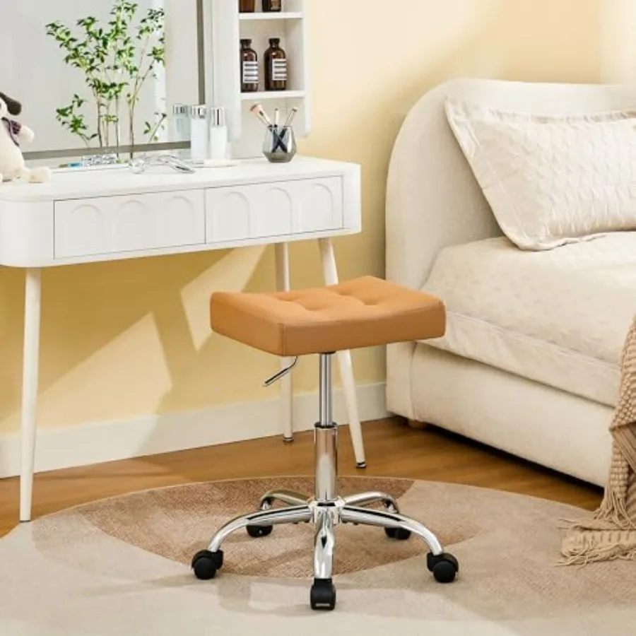 Rolling Stool Adjustable Height 300lbs Capacity (Sturdy Base) Multifunctional Nail Tattoo Vanity Massage Stool
Rolling Stool Adjustable Height 300lbs Capacity (Sturdy Base) Multifunctional Nail Tattoo Vanity Massage Stool