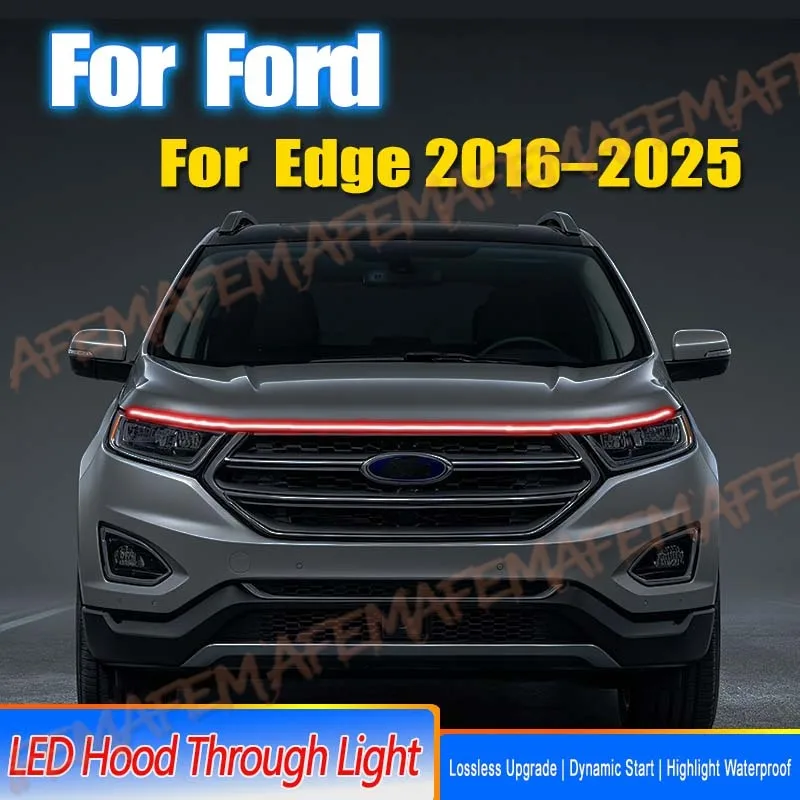 Scan Starting Led Car Hood Light Strip Decorative Lamp Flexible DRL For Ford Edge 2016-2025 Running Lights Headlight Strips
Scan Starting Led Car Hood Light Strip Decorative Lamp Flexible DRL For Ford Edge 2016-2025 Running Lights Headlight Strips