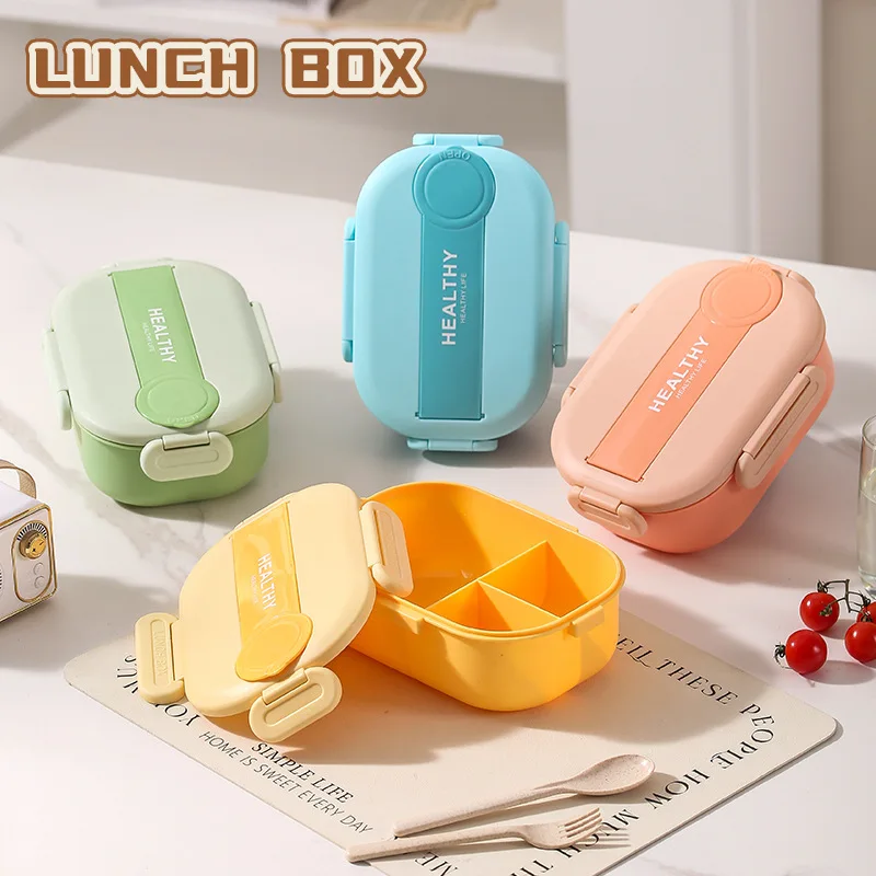 1PCSStudent lunch boxes, children's compartments, sealed lunch boxes, office workers' microwave-safe lunch boxes, portable and
1PCSStudent lunch boxes, children's compartments, sealed lunch boxes, office workers' microwave-safe lunch boxes, portable and