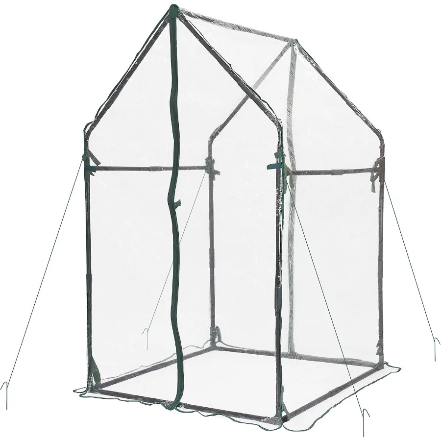 Gardzen Mini Greenhouse Heavy Duty Portable Green House Clear Tent Small Greenhouse for Indoor Outdoor Plants 36.2 L x36.2 (W)
Gardzen Mini Greenhouse Heavy Duty Portable Green House Clear Tent Small Greenhouse for Indoor Outdoor Plants 36.2 L x36.2 (W)