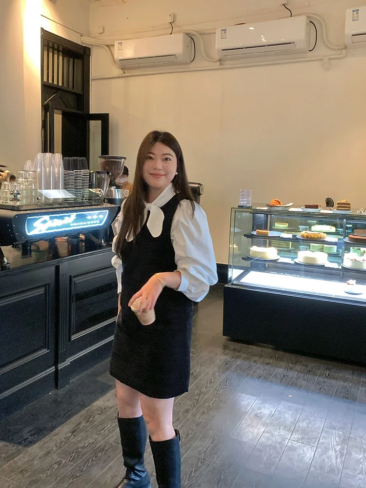 Женское платье размера плюс Long Sve Bubble Sve irt для полных дам, весенне-осенний утягивающий топ из качественного материала
Женское платье размера плюс Long Sve Bubble Sve irt для полных дам, весенне-осенний утягивающий топ из качественного материала