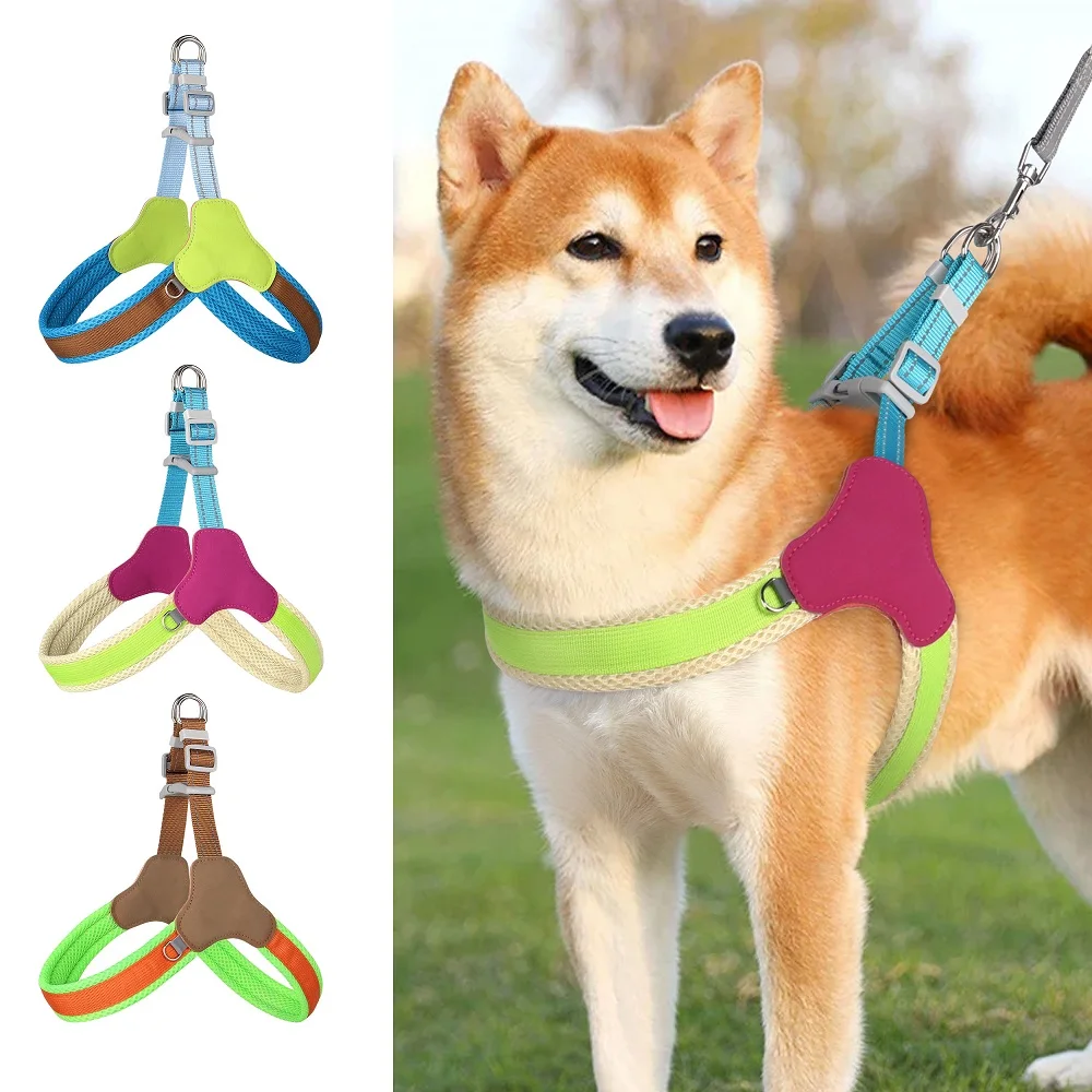 Mesh Nylon Dog Harness Reflective Dogs Vest Harness Soft Padded Pet Vest D Ring for Small Medium Large Dogs Pitbull S M L
Mesh Nylon Dog Harness Reflective Dogs Vest Harness Soft Padded Pet Vest D Ring for Small Medium Large Dogs Pitbull S M L
