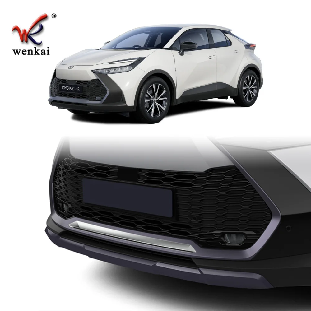 Черная защитная крышка переднего бампера для Toyota CHR 2024 2025 ABS, Нижний Бампер, декоративный Стайлинг автомобиля
Черная защитная крышка переднего бампера для Toyota CHR 2024 2025 ABS, Нижний Бампер, декоративный Стайлинг автомобиля