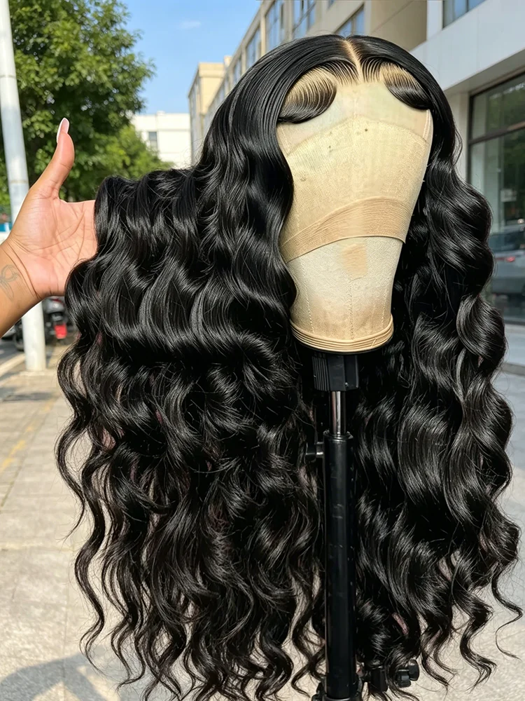 Brazilian Loose Deep Wave Curly Wig 250 Density 30 40 Inch 13x4 13x6 Transparent HD Lace 360 Full Lace Frontal Preplucked For Black Women
Brazilian Loose Deep Wave Curly Wig 250 Density 30 40 Inch 13x4 13x6 Transparent HD Lace 360 Full Lace Frontal Preplucked For Black Women