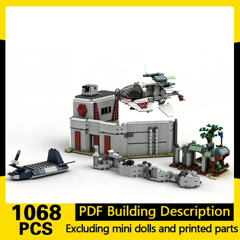 Star Movies Model MOC Building Bricks Space Military Base Modular Technology Gifts Holiday Assemble Children Toys Suit
Star Movies Model MOC Building Bricks Space Military Base Modular Technology Gifts Holiday Assemble Children Toys Suit