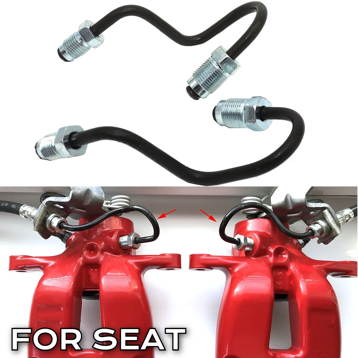 Car Rear Brake Pipes Lines Hoses to Caliper Pair Left & Right Car Accessories Parts Replacement Kit For SEAT LEON 1P TOLEDO 5P
Car Rear Brake Pipes Lines Hoses to Caliper Pair Left & Right Car Accessories Parts Replacement Kit For SEAT LEON 1P TOLEDO 5P