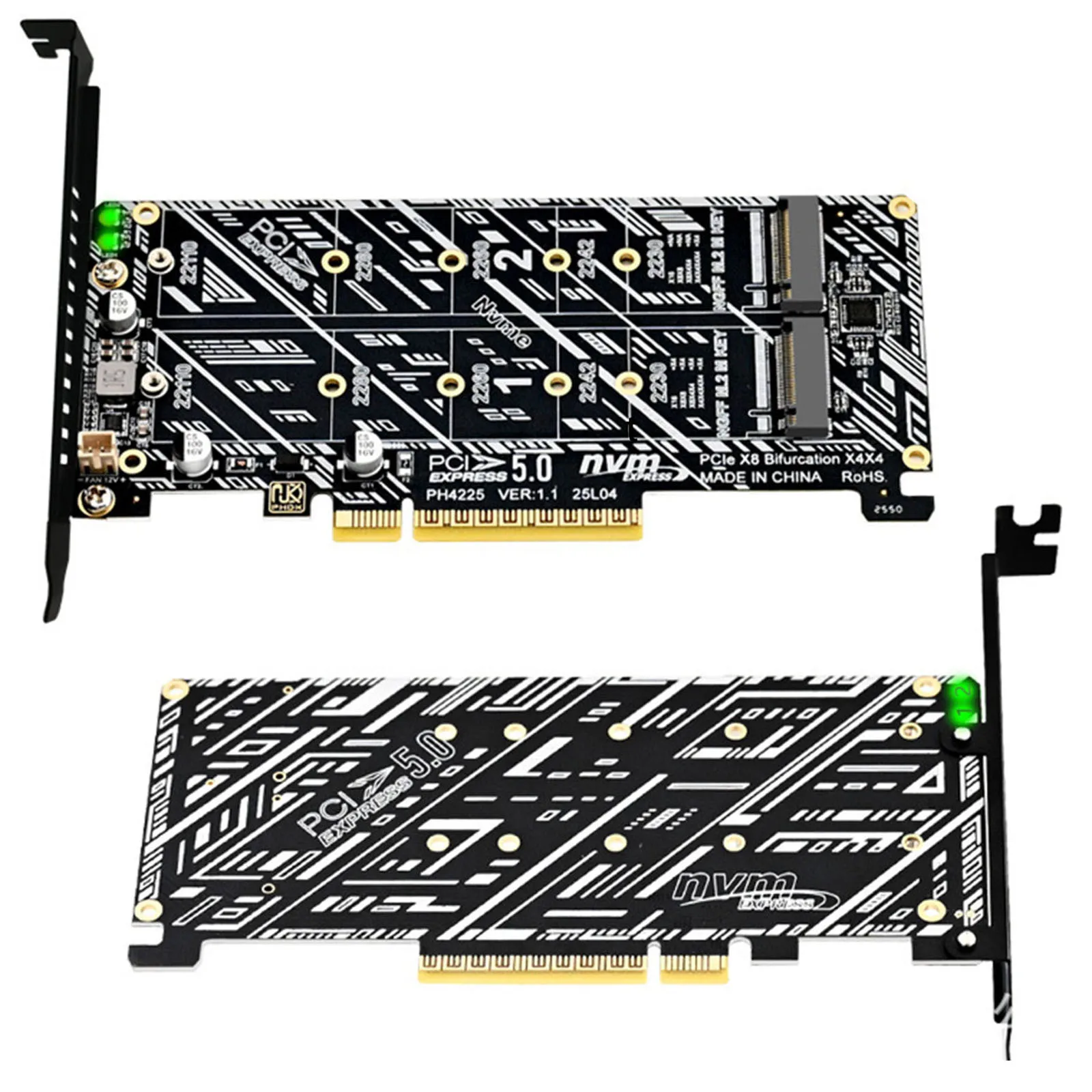 Double NVMe To PCIE M Hard Drive Adapter Card Tools Included PCIE To NVME Drive Expansion Card for Desktop PC Data Movement
Double NVMe To PCIE M Hard Drive Adapter Card Tools Included PCIE To NVME Drive Expansion Card for Desktop PC Data Movement