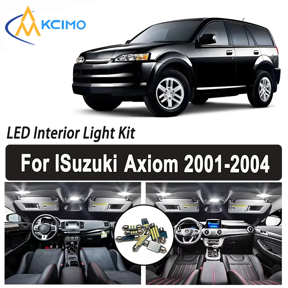 Kcimo LED For ISuzuki Axiom 2001 2002 2003 2004 Premium Bright LED Interior Dome Map Trunk Light Kit Car Led Lamps Canbus Car
Kcimo LED For ISuzuki Axiom 2001 2002 2003 2004 Premium Bright LED Interior Dome Map Trunk Light Kit Car Led Lamps Canbus Car