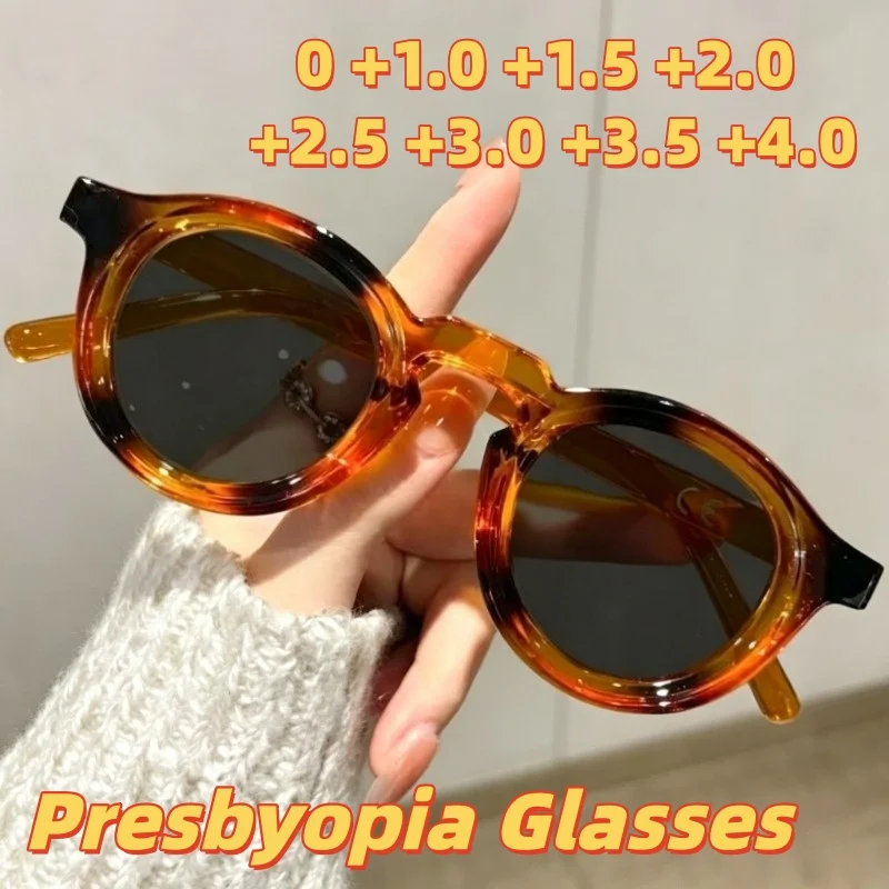 2026 Trendy Women INS Style Round Frame Presbyopia Glasses Comfortable High Definition Anti UV Eyewear Diopter 0 To +4.0
2026 Trendy Women INS Style Round Frame Presbyopia Glasses Comfortable High Definition Anti UV Eyewear Diopter 0 To +4.0