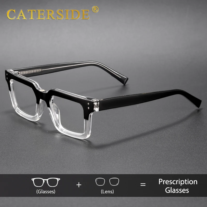 CATERSIDE ретро квадратные мужские оптические очки Tr90 оправа профессиональные очки по индивидуальному заказу женские повседневные очки
CATERSIDE ретро квадратные мужские оптические очки Tr90 оправа профессиональные очки по индивидуальному заказу женские повседневные очки